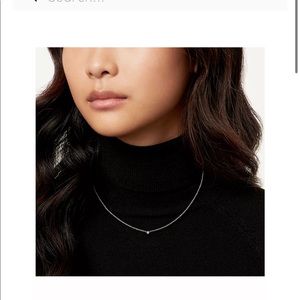 Tiffany & Co Diamonds by the Yard Single Diamond Pendant in Platinum